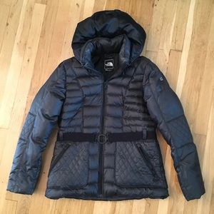The North Face Goose Down Coat with Belt